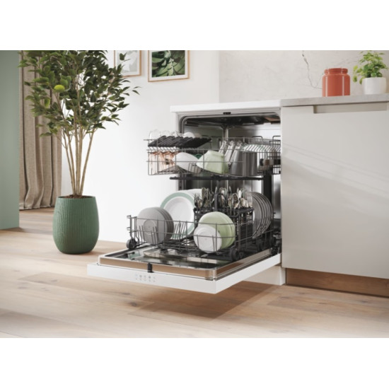 Candy CF 3C7F0W mosogatógép, 13 teríték, inverter motor, Wifi, automatikus ajtónyitás, 59.7x59.8x85 cm 