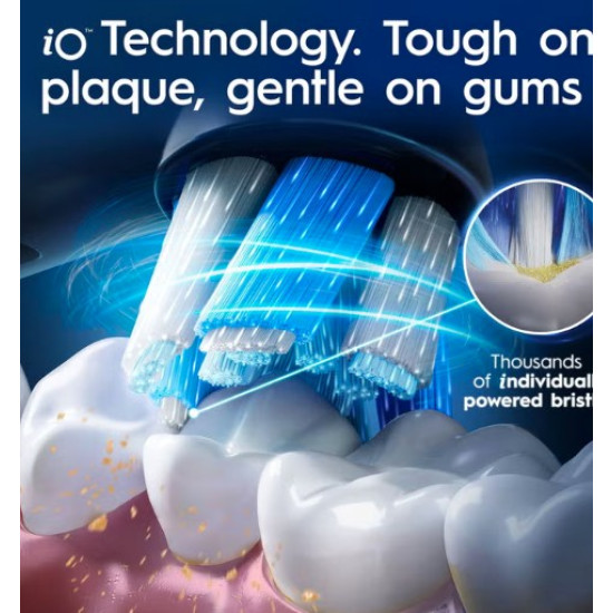 Oral-B iO5 Matt Black elektromos fogkefe 