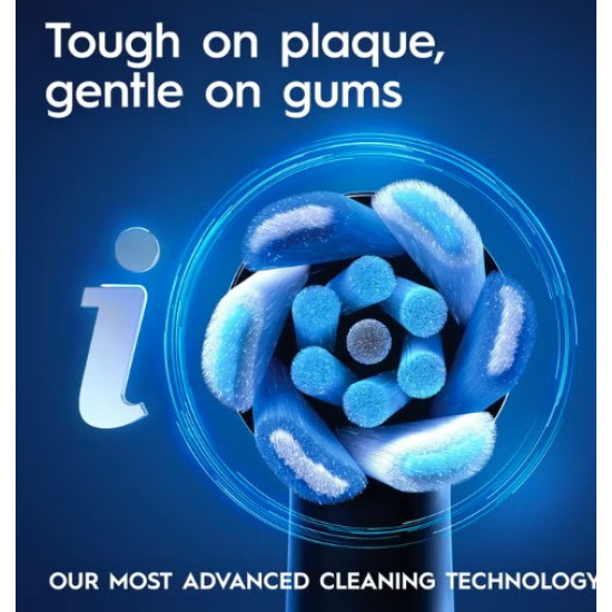 Oral-B iO5 Matt Black elektromos fogkefe 