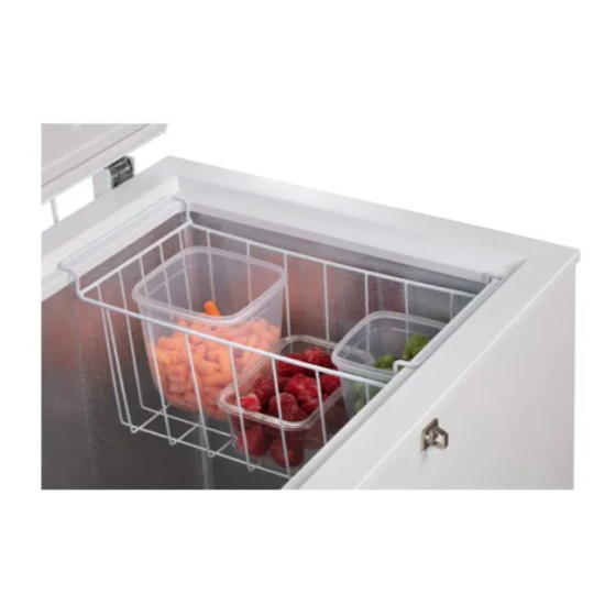 MPM MPM-251-SK-08E/N fagyasztóláda, 246L, -15 ° C-os hőmérsékleten is működőképes, kulcsra zárható, 95x62x85 cm 