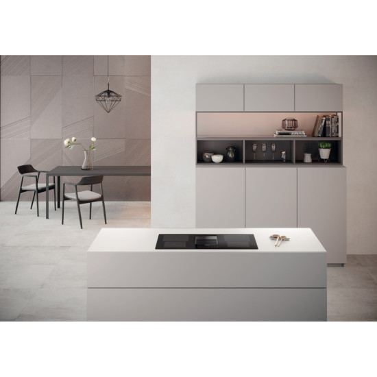 Whirlpool WVH 92 K/1 beépíthető indukciós kerámialap beépített elszívóval, 83x51.5x21.1 cm, fekete szín 