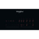 Whirlpool WVH 92 K/1 beépíthető indukciós kerámialap beépített elszívóval, 83x51.5x21.1 cm, fekete szín 