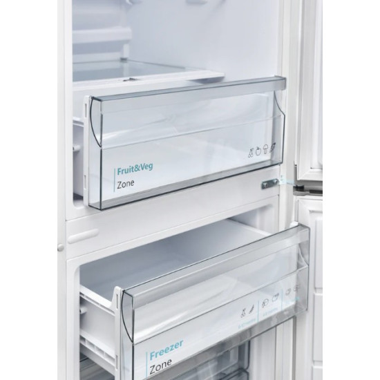 Sharp SJ-FBB04DTXWE-EU alulfagyasztós kombinált hűtőszekrény, 184/84L, 54x59.5x170 cm