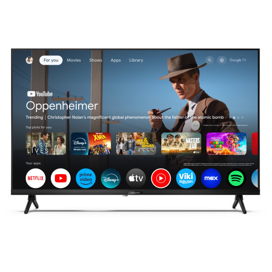 Sharp 32GF3265E Full HD Google Smart QLED TV, 32", 81.28 cm 