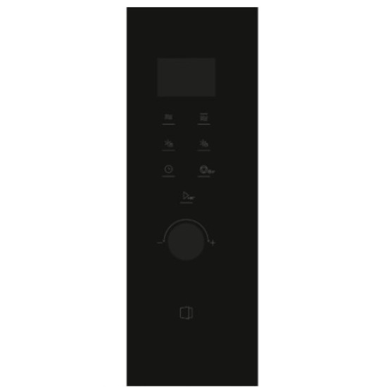 Haier H38FMWID627N beépíthető mikrohullámú sütő, 25L, 900W, 59.4x38.8x38.2 cm, fekete szín 