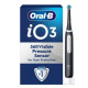 Oral-B iO3 Matt Black elektromos fogkefe 