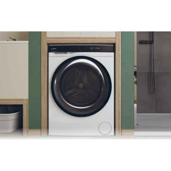 Candy BWS 4138B8-S mosó-szárítógép, 13/8 kg, inverter motor, Wifi, gőz, 59.5x68.1x85 cm 