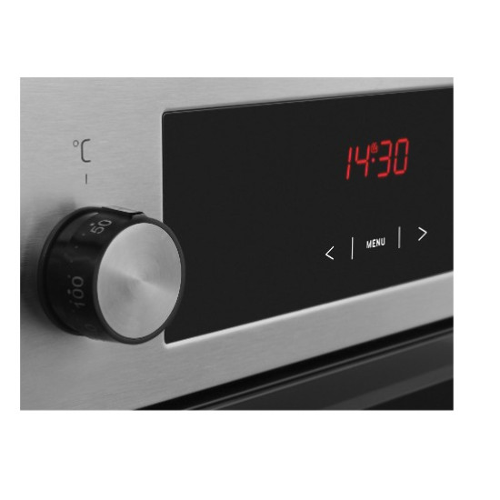 Amica EB7541H FINE beépíthető sütő, 65L, 59.5x57x59.5 cm, inox szín 