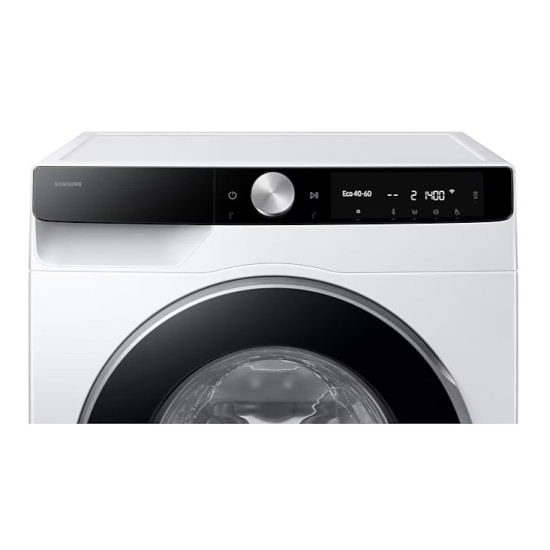 Samsung WW90DG6U25LKU4 elöltöltős mosógép, 9 kg, Wifi, gőz, inverter motor, 60x63x85 cm