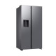 Samsung RS70F64KETEO side by side hűtőszekrény, 420/220L, AI inverteres kompresszor, 91.2x72.6x178.4 cm, matt metál DOI szín