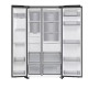 Samsung RS70F64KETEO side by side hűtőszekrény, 420/220L, AI inverteres kompresszor, 91.2x72.6x178.4 cm, matt metál DOI szín