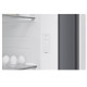 Samsung RS70F64KETEO side by side hűtőszekrény, 420/220L, AI inverteres kompresszor, 91.2x72.6x178.4 cm, matt metál DOI szín