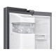 Samsung RS70F64KETEO side by side hűtőszekrény, 420/220L, AI inverteres kompresszor, 91.2x72.6x178.4 cm, matt metál DOI szín