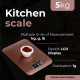 Adler AD3183C digitális konyhai mérleg, 5kg-os méréshatárral, réz szín