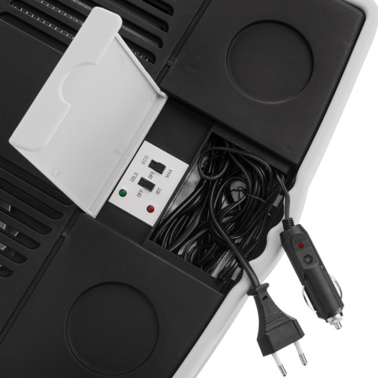 Adler AD 8091 elektromos hűtőtáska, 25L, fekete szín 