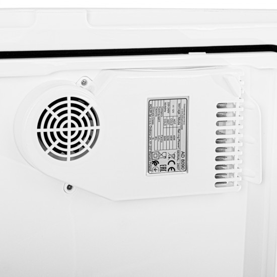 Adler AD8090 elektromos hűtő-fűtő láda kerekekkel, 40L, fekete 