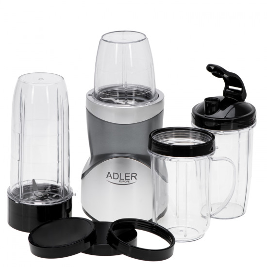 Adler AD 4084 smoothie maker turmix, 1200W, szürke szín 
