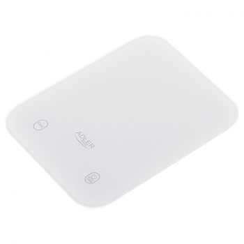 Adler AD3181W digitális konyhai mérleg, 10kg-os méréshatárral, fehér szín 