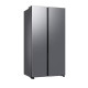 Samsung RS70F65QETEO side by side hűtőszekrény, 420/239L, AI Inverteres Kompresszor, 91.2x72.6x178.4 cm, matt metál szín 