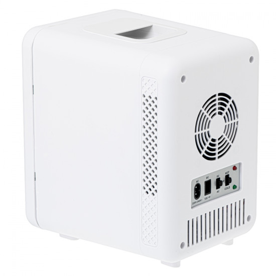 Adler AD8084W mini hűtőszekrény 4L, fehér szín 