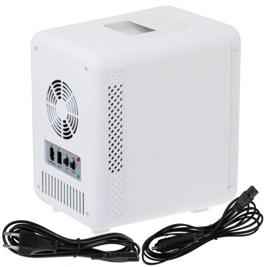 Adler AD8084W mini hűtőszekrény 4L, fehér szín 