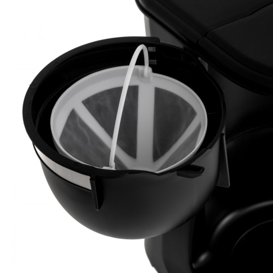 Adler AD4381 filteres tea-kávéfőző, 0.6L, 600W, fekete szín 