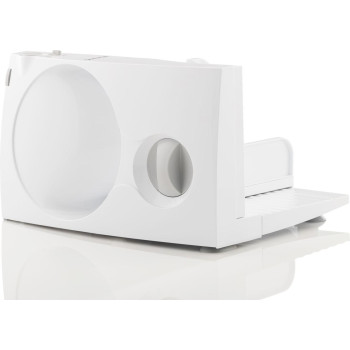 Gorenje R402W szeletelőgép, Solingen recés rozsdamentes acél pengével, 100W, fehér szín 