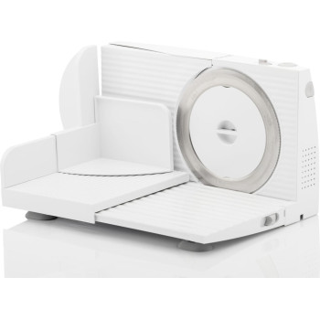 Gorenje R402W szeletelőgép, Solingen recés rozsdamentes acél pengével, 100W, fehér szín 