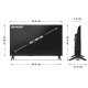 Sharp 24HF2265E HD Ready Smart LED TV, 24", 60.96 cm 