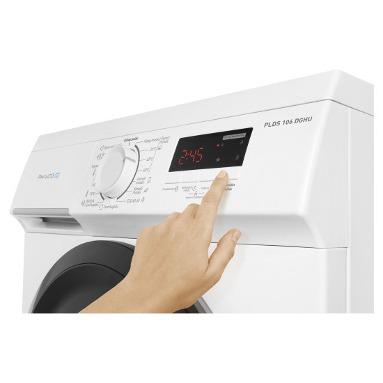 Philco PLDS 106 DGHU elöltöltős keskeny mosógép 6kg, 59.5X40X85 cm