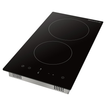 Philco PHS 3020 TC beépíthető domino üvegkerámialap, 28.8x52x5.5 cm, fekete szín 
