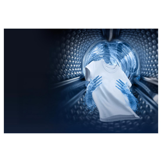 Philco PLDI 148 A BLPHU elöltöltős mosógép, 8 kg, gőz, inverter motor, 60x52x85 cm