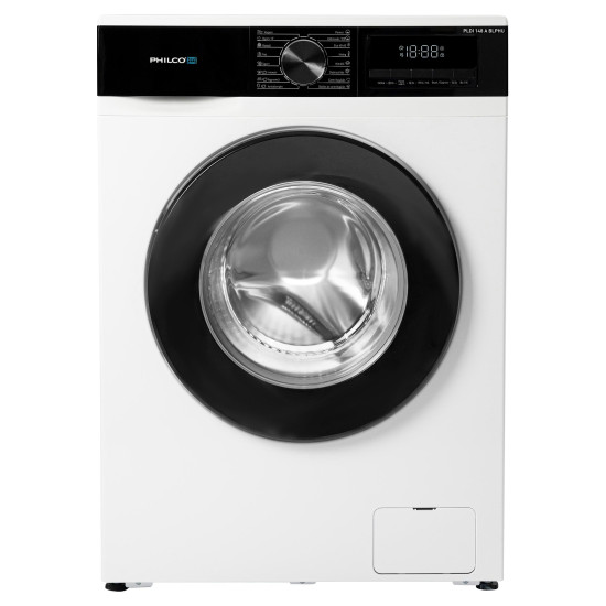 Philco PLDI 148 A BLPHU elöltöltős mosógép, 8 kg, gőz, inverter motor, 60x52x85 cm