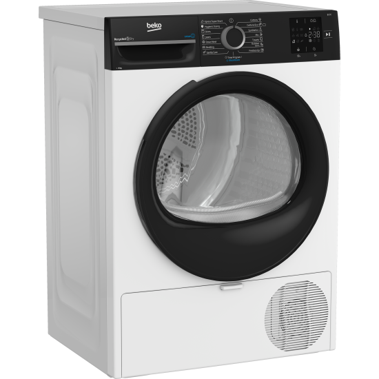 Beko BM3T38239WBB hőszivattyús szárítógép, 8 kg, 59.8x54.5x84.6 cm 