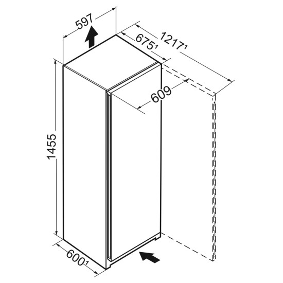 Liebherr GN 46VD25 No Frost fagyasztószekrény, 200L, 59.7x67.5x145.5 cm 