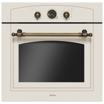Amica TR110TW beépíthető sütő bézs retro, 59.5x57.5x59.5 cm 