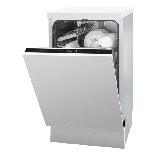 Amica DIM41E5qO teljesen beépíthető mosogatógép, 44.8x55x81.5 cm 
