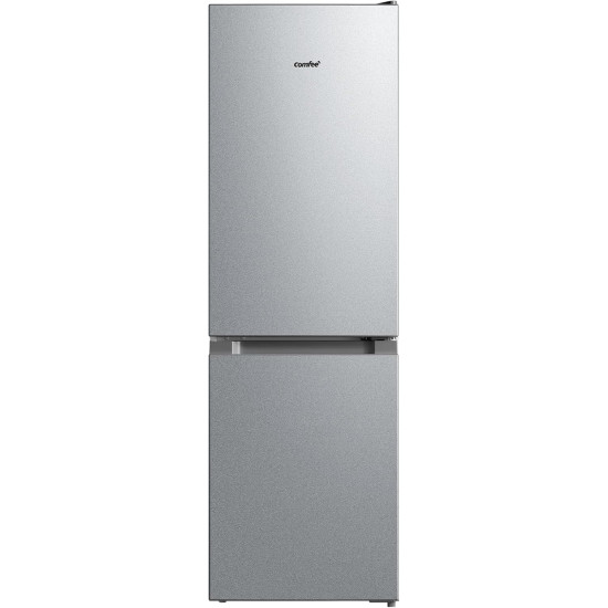 Comfee RCB169DS2(E) alulfagyasztós kombinált hűtőszekrény, 115/59L, 47x51.1x150 cm, inox 