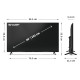 Sharp 40HF2265E Full HD Smart LED TV, 40", 101.6 cm
