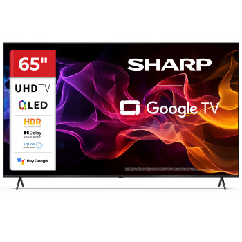 Sharp 65HP5265E 4K UHD Smart QLED TV, 65", 165.1 cm 
