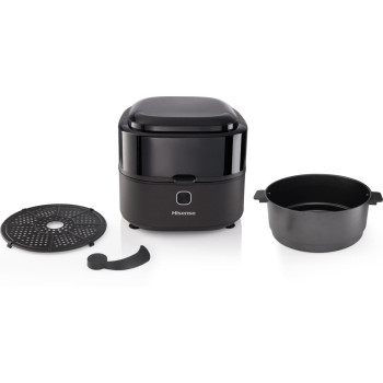 Hisense HAF1350DR forrólevegős sütő, Air Fryer, 6.7L, 1350W, antracit szín 