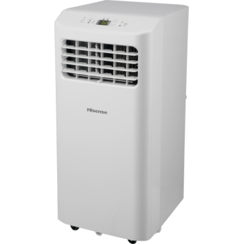 Hisense VAPC07 mobil klíma, hűtés, párátlanítás, ventillálás, 2kW, fehér szín 