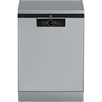 Beko BDFN26560XC mosogatógép, 15 teríték,inverter motor, 3 kosár,automatikus ajtónyitás,59.8x60x85 cm, acélszürke szín