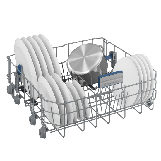 Beko BDFN26560XC mosogatógép, 15 teríték,inverter motor, 3 kosár,automatikus ajtónyitás,59.8x60x85 cm, acélszürke szín