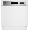 Beko BDSN153E3X beépíthető kezelőpaneles mosogatógép, 13 teríték, 59.8x57x81.8 cm, ujjlenyomatmentes inox szín 