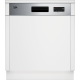 Beko BDSN153E3X beépíthető kezelőpaneles mosogatógép, 13 teríték, 59.8x57x81.8 cm, ujjlenyomatmentes inox szín 
