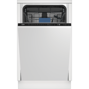 Beko BDIS38040Q teljesen beépíthető mosogatógép, 3 kosár,automatikus ajtónyitás, 44.8x55x81.8 cm