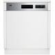Beko BDSN28530X kezelőpaneles beépíhető mosogatógép, 15 teríték, automatikus ajtónyitás, 3 kosár,59.8x57x81.8 cm, ujjlenyomatmentes inox szín 