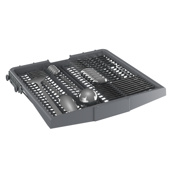 Beko BDSN28530X kezelőpaneles beépíhető mosogatógép, 15 teríték, automatikus ajtónyitás, 3 kosár,59.8x57x81.8 cm, ujjlenyomatmentes inox szín 