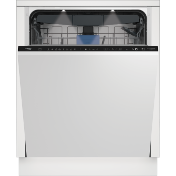 Beko BDIN38550C teljesen beépíthető mosogatógép, 15 teríték, 3 kosár, automatikus ajtónyitás, 59.8x55x81.8 cm